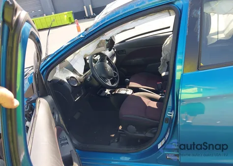 2022 Mitsubishi Mirage Black Edition/Se из США, поврежденный, VIN ML32AWHJ3NH006165